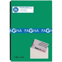 Pagna Unterschriftenmappe 20 Fächer grün