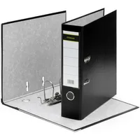 Midori x Ordner A4 8cm PP Kunststoff Schwarz Aktenordner