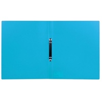 IDENA Ringbuch A4, PP hellblau