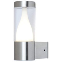 Lutec Wandleuchte Virgo LED 3,7W Edelstahl - Silber