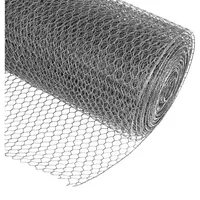 DEMA Drahtgeflecht Drahtgitter Maschendrahtzaun Hasendraht 6eck 13mm 1x25m verzinkt