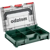 Metabo metaBOX 63 XS Organizer mit Einsatz Grün 252