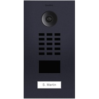 DoorBird D2101V IP-Video-Türsprechanlage LAN Außeneinheit Edelstahl, RAL 7016 (seidenmatt)