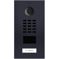 DoorBird D2101V IP-Video-Türsprechanlage LAN Außeneinheit Edelstahl, RAL 7016