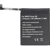 AccuCell Akku passend für den Wiko Fever, FEVER 4G