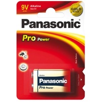 Panasonic PowerMax3, 9Volt, 6LR61, 522, GP1604A, 6LF22 1er Pack