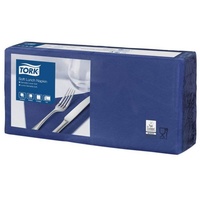 TORK Servietten 32,6 x 33,0 cm, 3-lagig dunkelblau