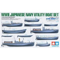 TAMIYA 300078026-1:350 WWII Versorg.-Boote Japanische Marine(28), Silber, Mittel