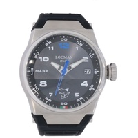 Locman Herrenuhr Mare Ref: 0557A07S in Schwarz
