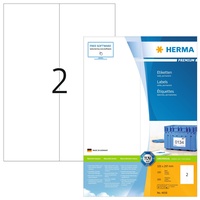 Herma Etiketten 4658 weiß 105,0 x 297,0 mm