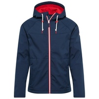 DERBE Softshell Jacke Isleby M blau/rot M