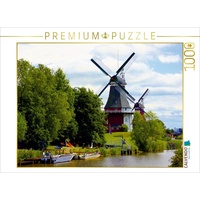 Calvendo Zwillingsmühlen vor Greetsiel Puzzle