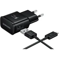 Samsung EP-TA20 Schnellladegerät EP-TA20E, schwarz inkl. USB-C Ladekabel]