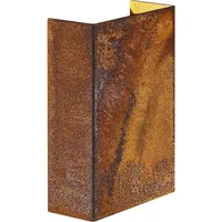 Nordlux Fold 10, Wandleuchte, LED Rost