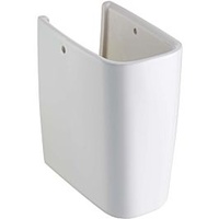 Vitra Shift Halbsäule 4385B0030156 weiß, mit Federbefestigung für Waschtisch