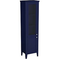 Vitra Valarte Hochschrank 65796 53,5x39,5x196,5cm, links. bodenstehend, Korpus stahlblau,