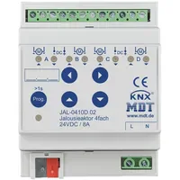 MDT technologies Jalousieaktor 4-fach REG, 8A, 24VDC JAL-0410D.02