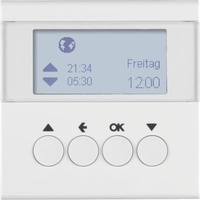 Berker Jalousie-Schaltuhr polarweiß glänzend