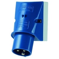 Mennekes 332 Wandstecker, 16A3p6h230V, IP44