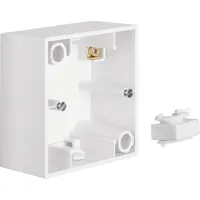 Berker AP-Gehäuse 1f. pws/gl 10418989