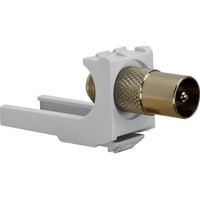 Hager VZ317FS KOAX Modul IEC-Stecker