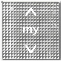 SOMFY Smoove 1 IN RTS Silver Shine