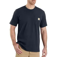 CARHARTT K87 Pocket T-Shirt T-Shirt, Navy S