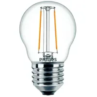 Philips LED-Tropfen 2W E27 warmweiß 2700K 1 St.