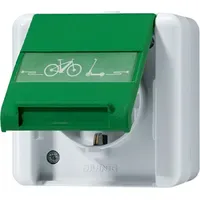 Jung Schuko-Steckdose 16 A 250 V Grün
