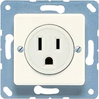 Jung Steckdose 15 A 125 V Weiß