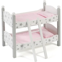 Bayer Chic 2000 CHIC2000 Puppenbett »Stars Grau«, auch als