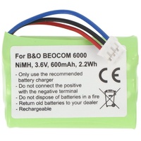 AccuCell Akku für BANG & OLUFSEN M6000, Beocom M6000
