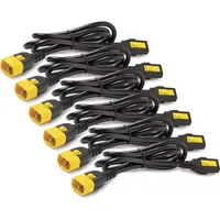 APC Power Cord Kit (6 ea), Locking, C13 to