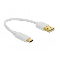 DeLock USB-Kabel USB-A Stecker, USB-C (nur Spannung)