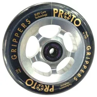 Proto Gripper Stunt-Scooter 110mm Rolle Silber/PU Schwarz - Schwarz
