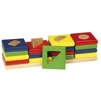 GoKi WM034 - Sortierspiel Farben und Formen: Die 4