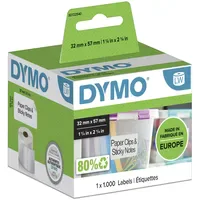 Dymo Vielzweck-Etiketten 32x57mm weiß 1000St. (11354)