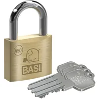 BASI V5091-0050-0011 Vorhängeschloss gleichschließend Profilzylinder-Vorhangschloss