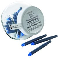 Pelikan Tintenpatronen für Lamy königsblau 25 Stück im Glas