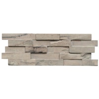 Indo Wandverblender Slimwood grau, geölt, Holz, Stärke: 18 mm