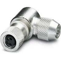 Phoenix Contact 1436482 Sensor-/Aktor-Steckverbinder, unkonfektioniert M8 Buchse, gewinkelt Polzahl