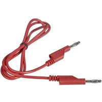 VOLTCRAFT Messleitung Lamellenstecker 4 mm Lamellenstecker 4 mm 1.00