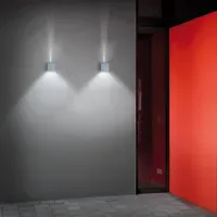 Helestra Außenwandleuchte Aluminium 10,0 cm dimmbar IP54 1x LED