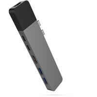 Hyper HyperDrive NET 6-in-2 Hub für MacBook Grau
