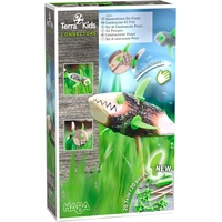 HABA Terra Kids Connectors Konstruktions-Set Fische, Naturmaterialien-Bauset, 20 Teile