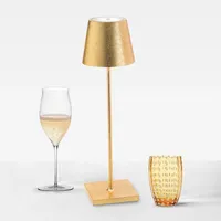 Zafferano Poldina Pro Akku Tischleuchte, LED USB, LD0340BFO,