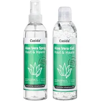 Casida GmbH Aloe Vera Gel+aloe Vera Spray Set
