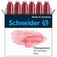 Schneider Pastell Tintenpatronen für Füller Blush 6 St.
