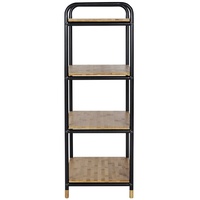 Wenko Beistellregal Loft braun, schwarz 42,0 x 33,5 x