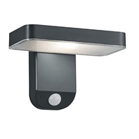 Trio LED-Außenwandleuchte Esquel mit Solarmodul Anthrazit